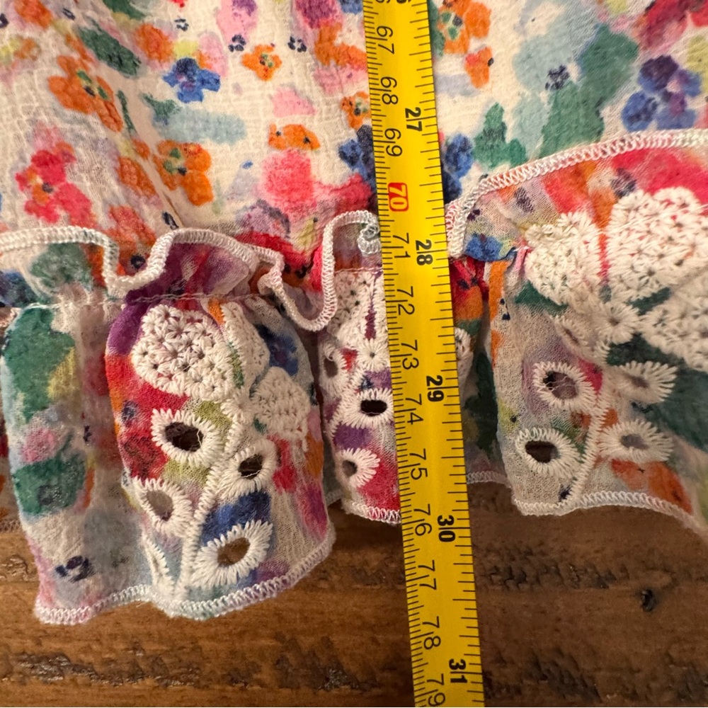 BTFL-LIFE‎ Off Shoulder Ruffle Embroidered Dress - Picture 9 of 10